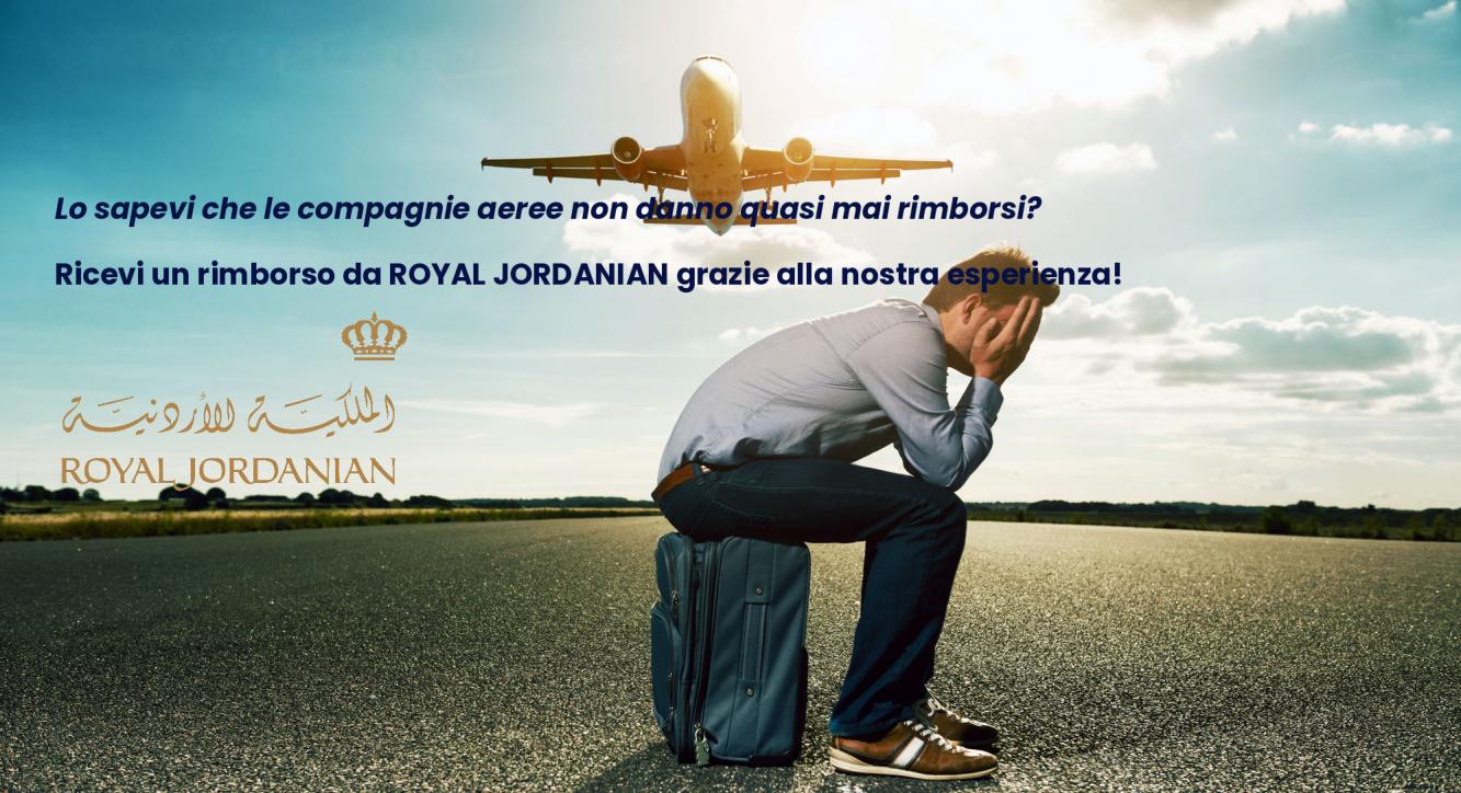 rimborso voli royal jordanian